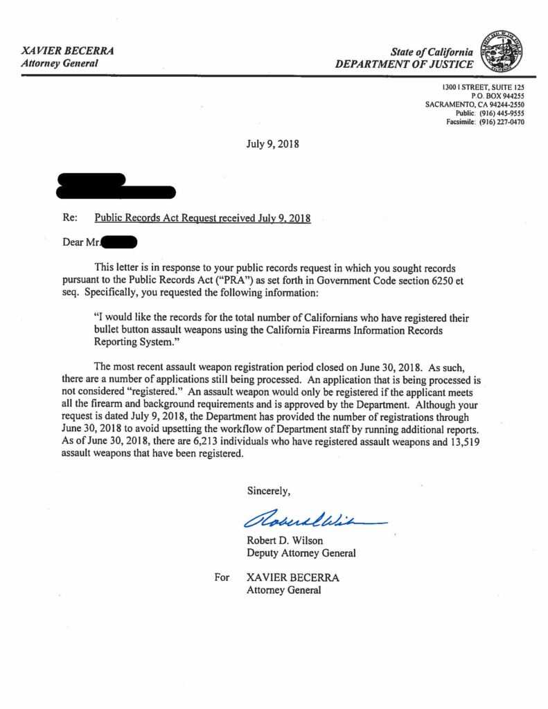Exclusive: Public Records Prove California Gun Registration Was a Total Disaster