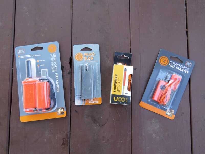 Get a Fire Started in 3…2…1 - Testing the Options Get a Fire Started in 3…2…1 - Testing the Options