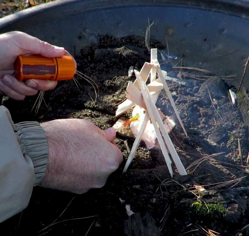 Get a Fire Started in 3…2…1 - Testing the Options Get a Fire Started in 3…2…1 - Testing the Options