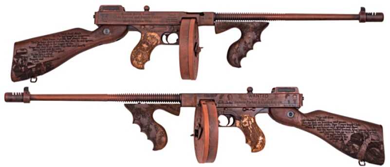Auto-Ordnance Unveils Bonnie & Clyde Tommy Gun Auto-Ordnance Unveils Bonnie & Clyde Tommy Gun