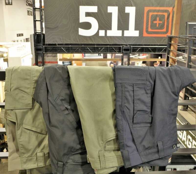 5.11 Tactical Updates Most Popular Pants, Adds Others - SHOT Show 2019 5.11 Tactical Updates Most Popular Pants, Adds Others - SHOT Show 2019