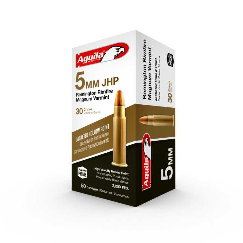 Aguila Ammo Brings Back 5mm Remington Rimfire - SHOT Show 2019 Aguila Ammo Brings Back 5mm Remington Rimfire - SHOT Show 2019
