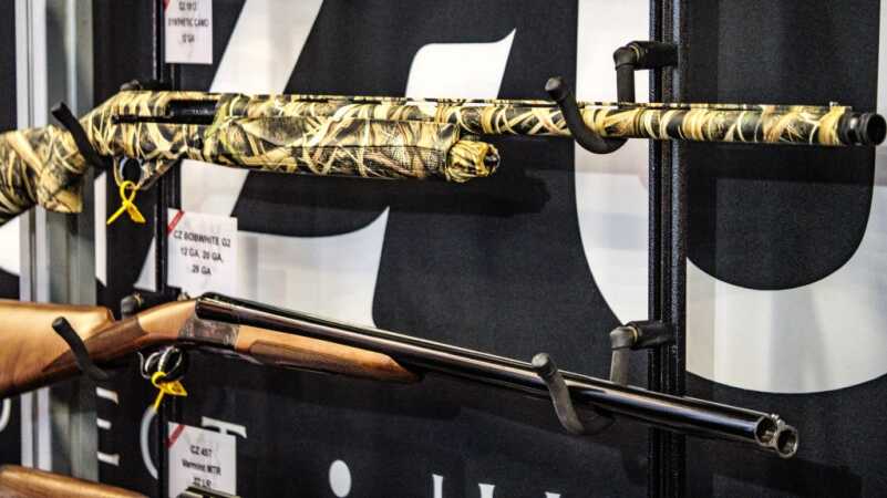 CZ Shotguns: 1012 Semiauto Gets Camo Makeover, Bobwhite Gets Upgraded Receiver - SHOT Show 2019 CZ Shotguns: 1012 Semiauto Gets Camo Makeover, Bobwhite Gets Upgraded Receiver - SHOT Show 2019