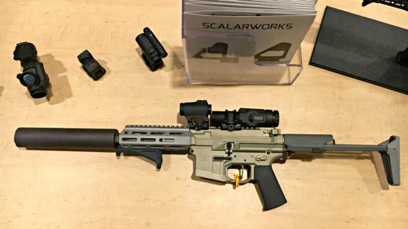 Scalarworks New Flip-To-Side Magnifier Mount - SHOT Show 2019 Scalarworks New Flip-To-Side Magnifier Mount - SHOT Show 2019
