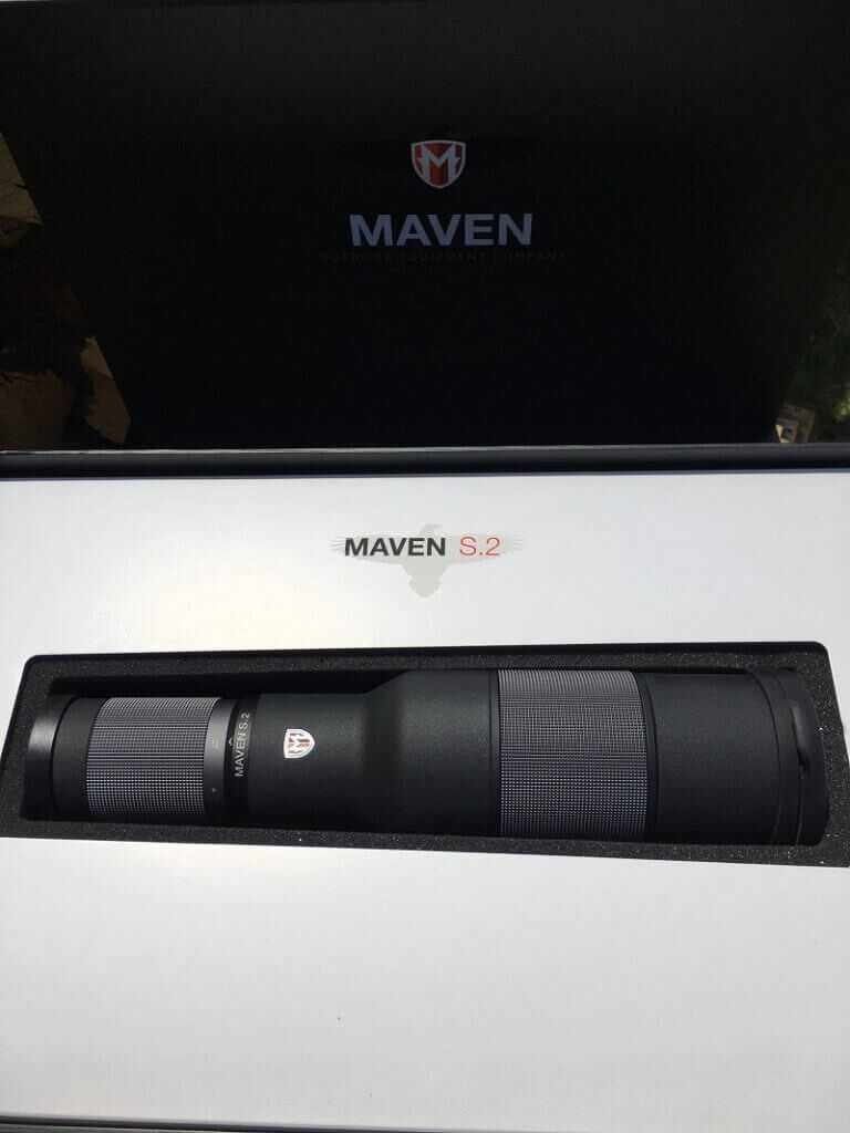 Maven Releases the Tiny S.2 Spotting Scope Maven Releases the Tiny S.2 Spotting Scope
