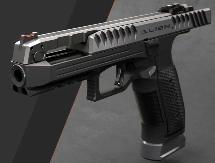The Laugo Alien Pistol - Completely New Design - GunsAmerica Exclusive The Laugo Alien Pistol - Completely New Design - GunsAmerica Exclusive