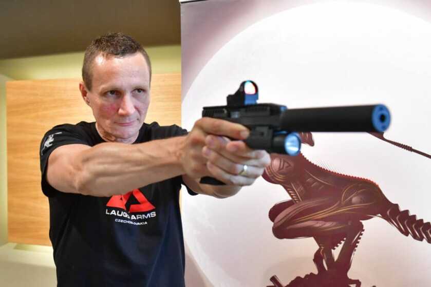 The Laugo Alien Pistol - Completely New Design - GunsAmerica Exclusive The Laugo Alien Pistol - Completely New Design - GunsAmerica Exclusive