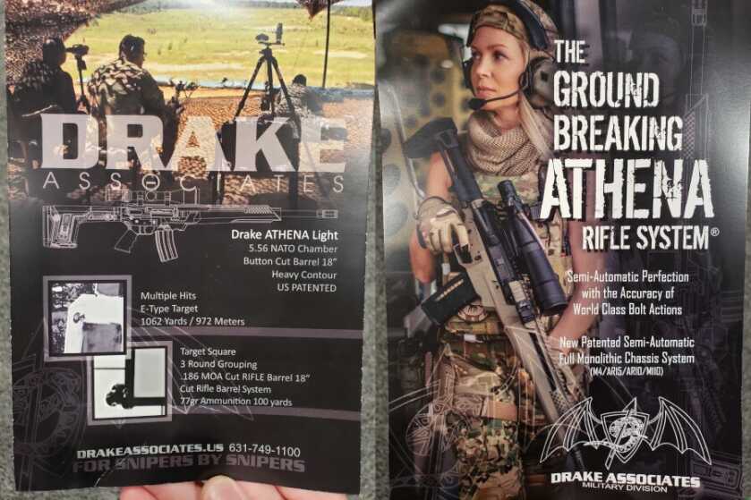 Bolt-Action Accuracy in A Semiautomatic Platform: The Drake Associates Athena Rifle System Bolt-Action Accuracy in A Semiautomatic Platform: The Drake Associates Athena Rifle System