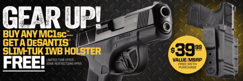 Mossberg Announces MC1sc Pistol Consumer Promotion
