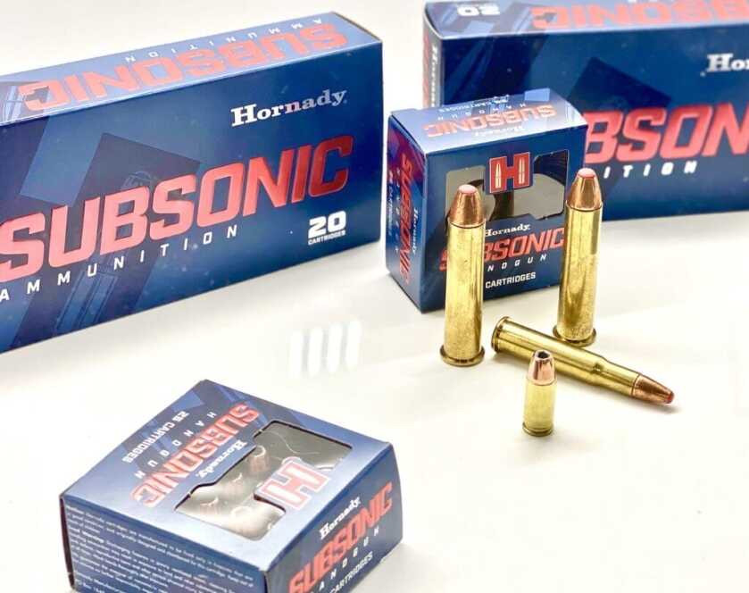New Subsonic Hunting Ammo and More from Hornady- SHOT Show 2020 New Subsonic Hunting Ammo and More from Hornady- SHOT Show 2020
