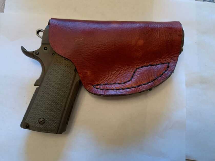 A Nice Weekend Project: Making a Leather Holster A Nice Weekend Project: Making a Leather Holster