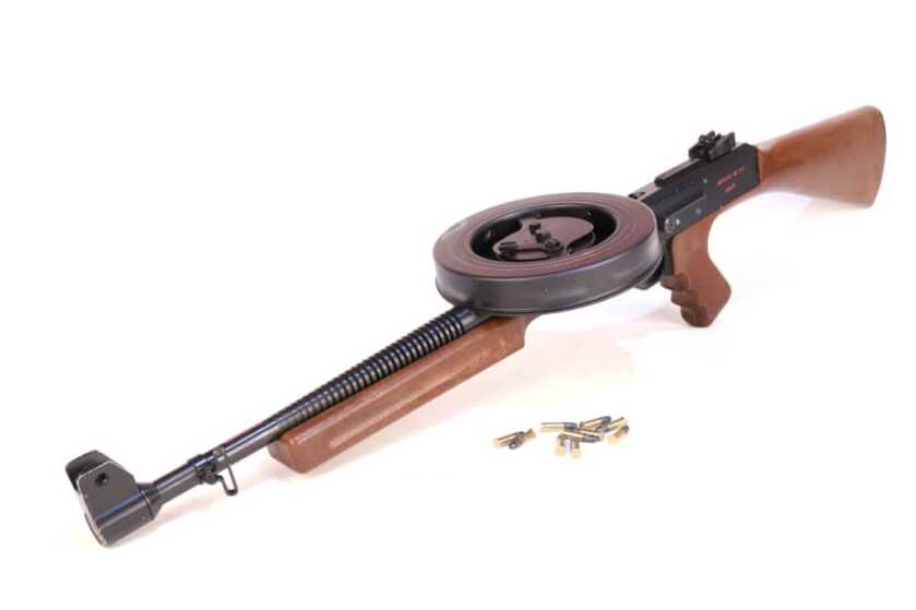 Two Criminals and The American 180 Submachine Gun: 1,200 RPM Rimfire Ripper