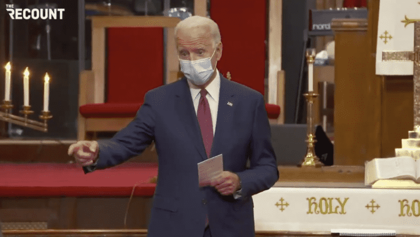 Biden: Police Should 'Shoot' Knife-Wielding Attackers ‘In the Leg,' Not the 'Heart'