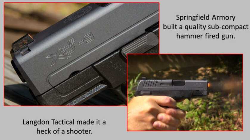 In-Depth Review of Langdon Tactical's Custom Springfield Armory XDE