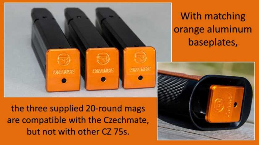 CZ 75 Tactical Sport Orange