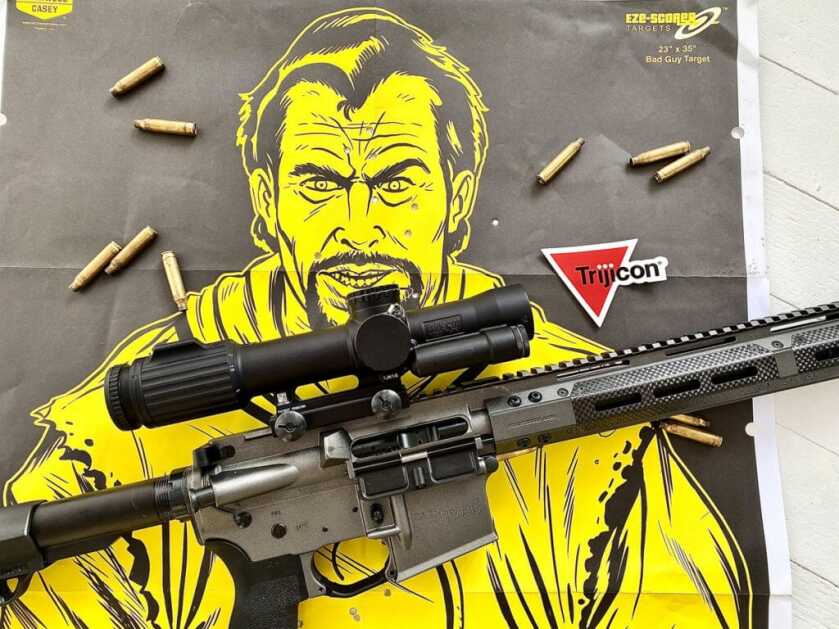 A Marine's Combat Optic: Reviewing Trijicon's VCOG 1-8x28 Scope A Marine's Combat Optic: Reviewing Trijicon's VCOG 1-8x28 Scope