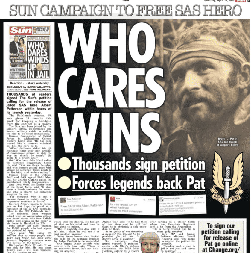 Albert Patterson, the British SAS, and Gun Control Gone Mad