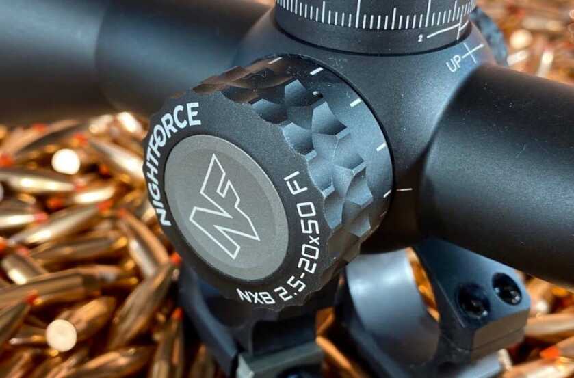 Versatility Defined, the NIGHTFORCE NX8 2.5-20x50mm F1 Versatility Defined, the NIGHTFORCE NX8 2.5-20x50mm F1