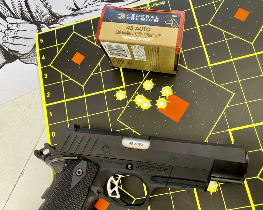 A Hybrid 1911 For Home Defense and Concealed Carry: The FXH-45M Moxie from American Tactical, Inc.