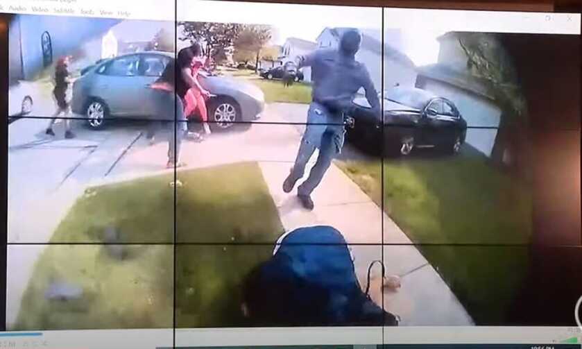 Police Officer Saves Teenager from Knife-Wielding Attacker, Protester 'Why did they kill this baby?' Police Officer Saves Teenager from Knife-Wielding Attacker, Protester 'Why did they kill this baby?'