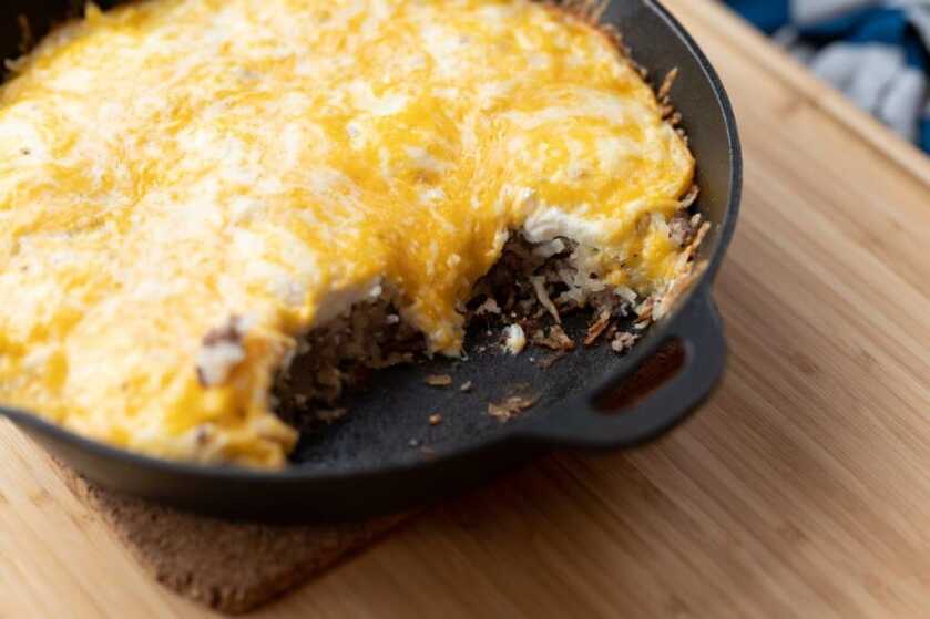 Simple Gourmet: Wild Turkey Sausage Dutch Oven Breakfast