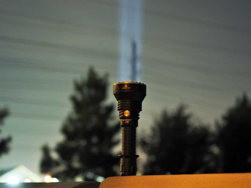 The L19 Long Range Compact Thrower from AceBeam The L19 Long Range Compact Thrower from AceBeam