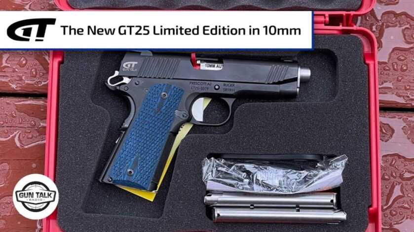 Gun Talk Radio Celebrating 25 Years with Commemorative Custom Ruger 10mm 1911