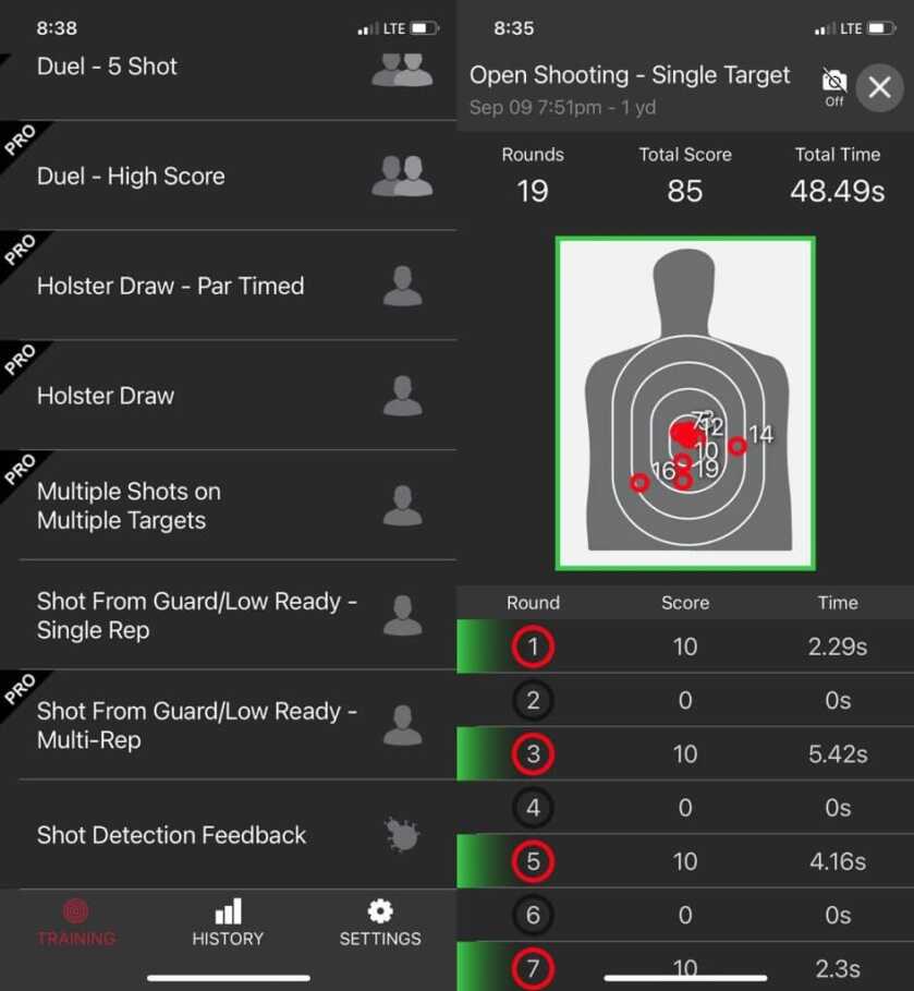 Mantis Laser Academy: Dry Fire Practice with Accuracy Measurement