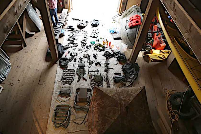 Robins Island Staff Find 'Sophisticated' Hunting Operation