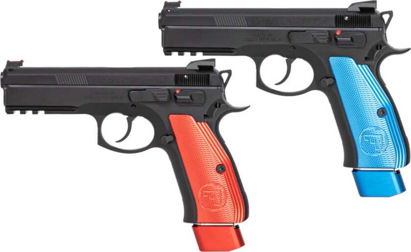 Shoot Red Versus Blue with New CZ Competition Pistols Shoot Red Versus Blue with New CZ Competition Pistols