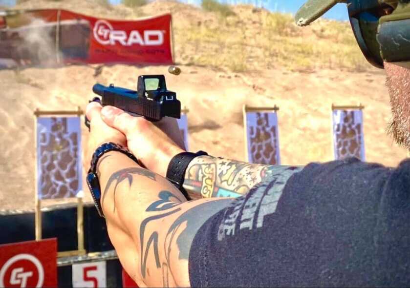 RAD Training with Crimson Trace at Gunsite
