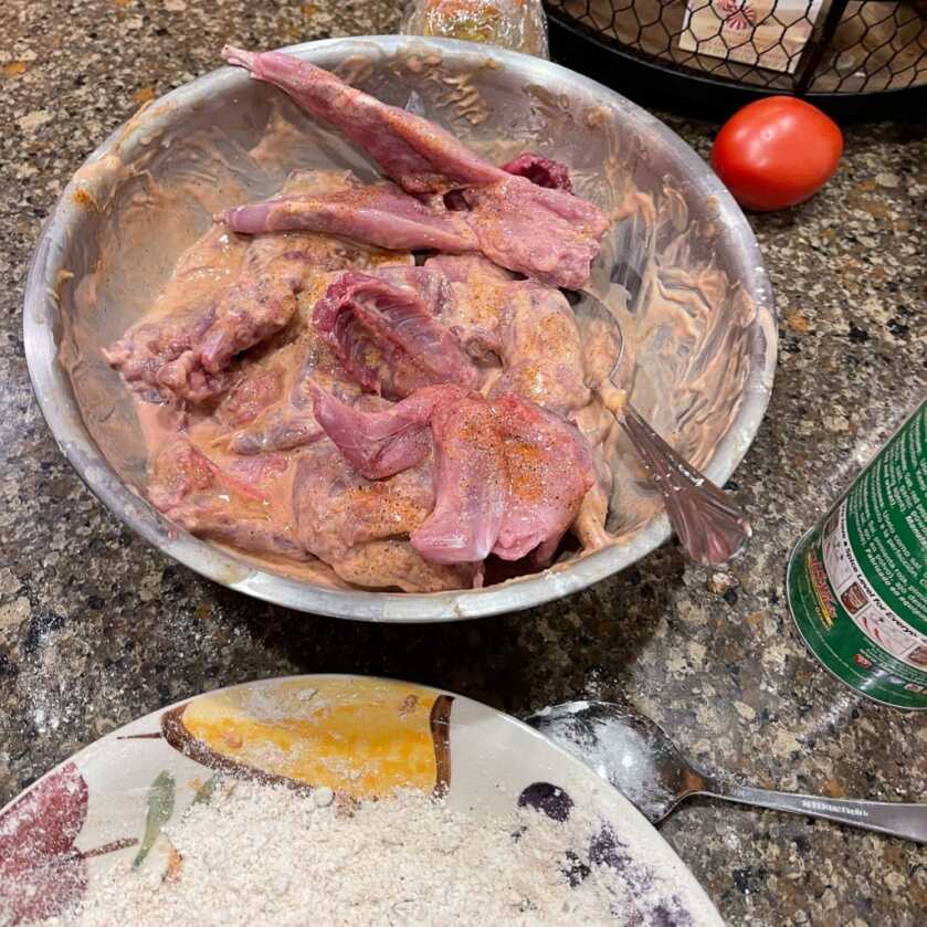 Simple Gourmet: Peanut Butter-Fried Rabbit Simple Gourmet: Peanut Butter-Fried Rabbit