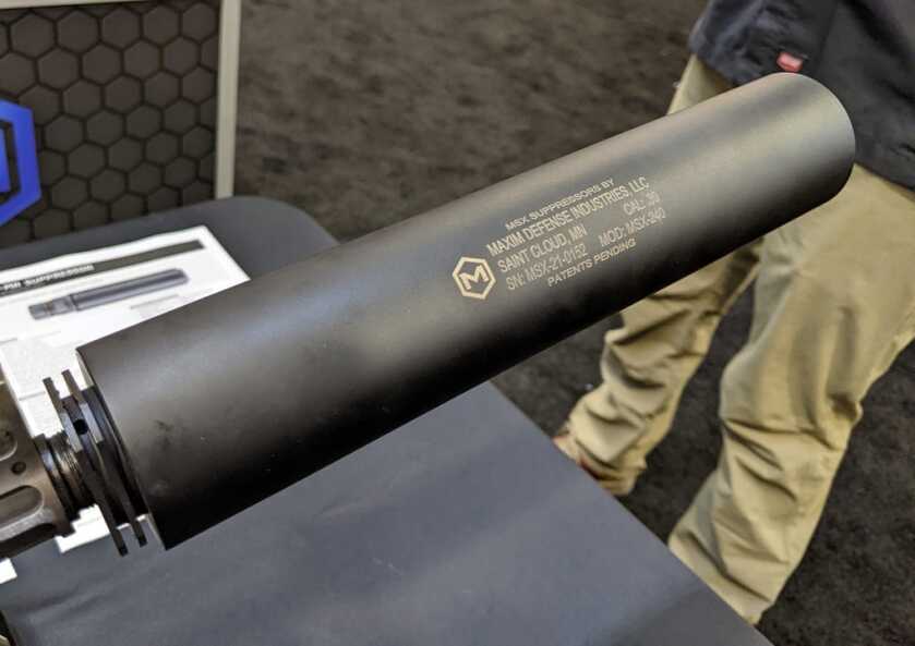 First Look: Maxim Defense Unveils New Suppressors, Frangible Ammo, and Integrally Suppressed Rifles – SHOT Show 2022 First Look: Maxim Defense Unveils New Suppressors, Frangible Ammo, and Integrally Suppressed Rifles – SHOT Show 2022