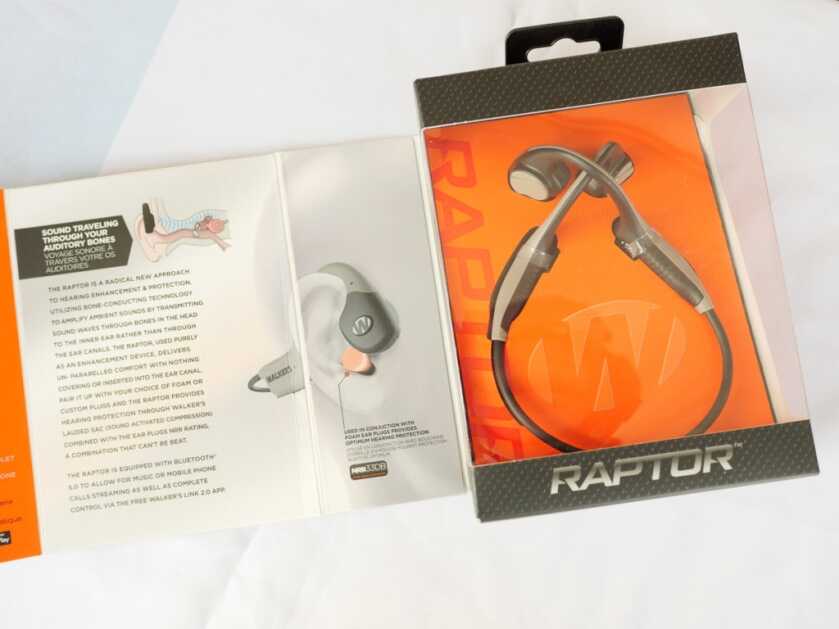 Walker's Raptor Bone Conduction Headset -- SHOT Show 2022