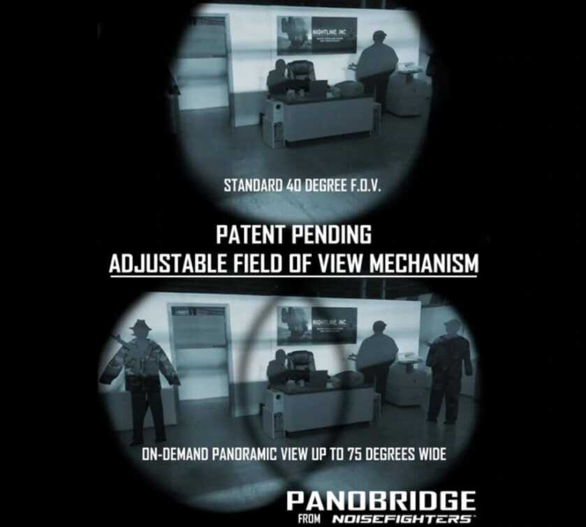 Panoramic Night Vision Mount? Meet the Noisefighters Panobridge MK2 Panoramic Night Vision Mount? Meet the Noisefighters Panobridge MK2
