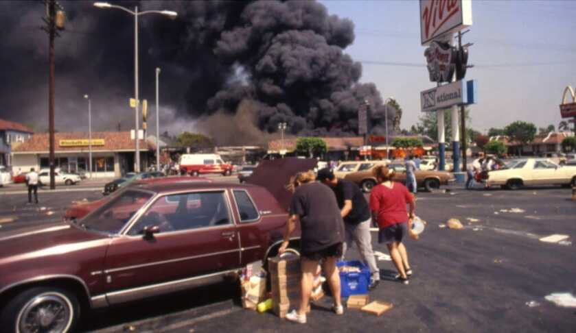 Rodney King, Latasha Harlins, Rooftop Koreans, and the Terminator