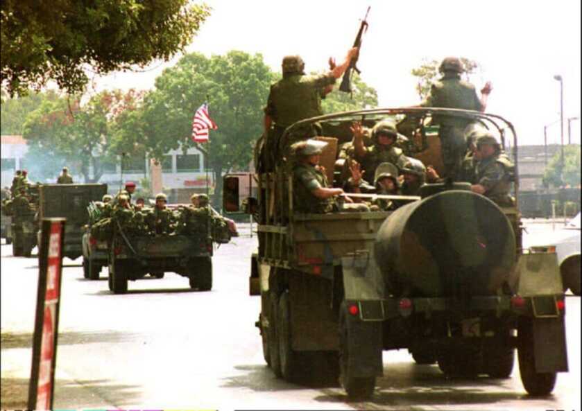 Rodney King, Latasha Harlins, Rooftop Koreans, and the Terminator