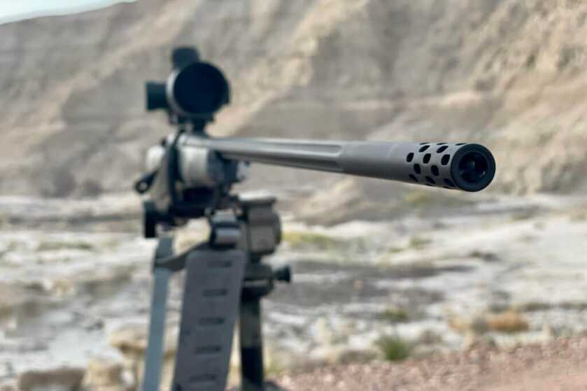 New From Weatherby: The Ultralight Mark V Backcountry 2.0 TI Weatherby Ultralight Mark V Backcountry 2.0 TI muzzle brake