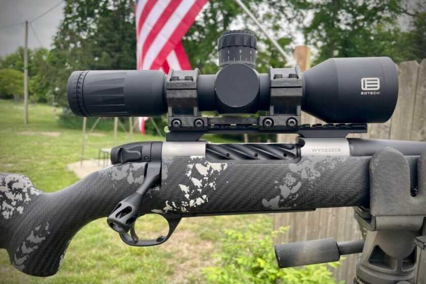 New From Weatherby: The Ultralight Mark V Backcountry 2.0 TI Weatherby Ultralight Mark V Backcountry 2.0 TI with EOTech Scope