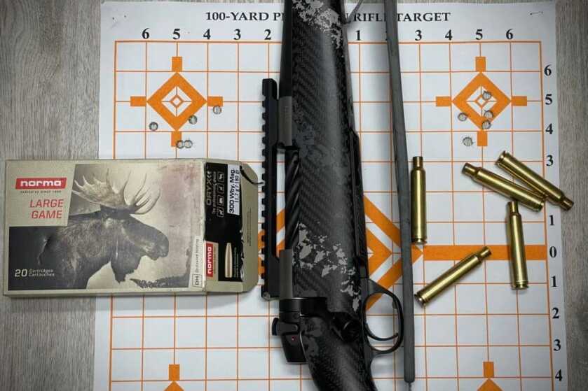 New From Weatherby: The Ultralight Mark V Backcountry 2.0 TI Weatherby Ultralight Mark V Backcountry 2.0 TI with a target