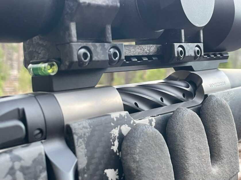 New From Weatherby: The Ultralight Mark V Backcountry 2.0 TI Weatherby Ultralight Mark V Backcountry 2.0 TI fluted bolt