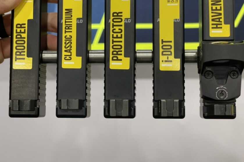 AMERIGLO's Haven Red Dot and New Iron Sights -- SHOT Show 2023 AMERIGLO's Haven Red Dot and New Iron Sights -- SHOT Show 2023