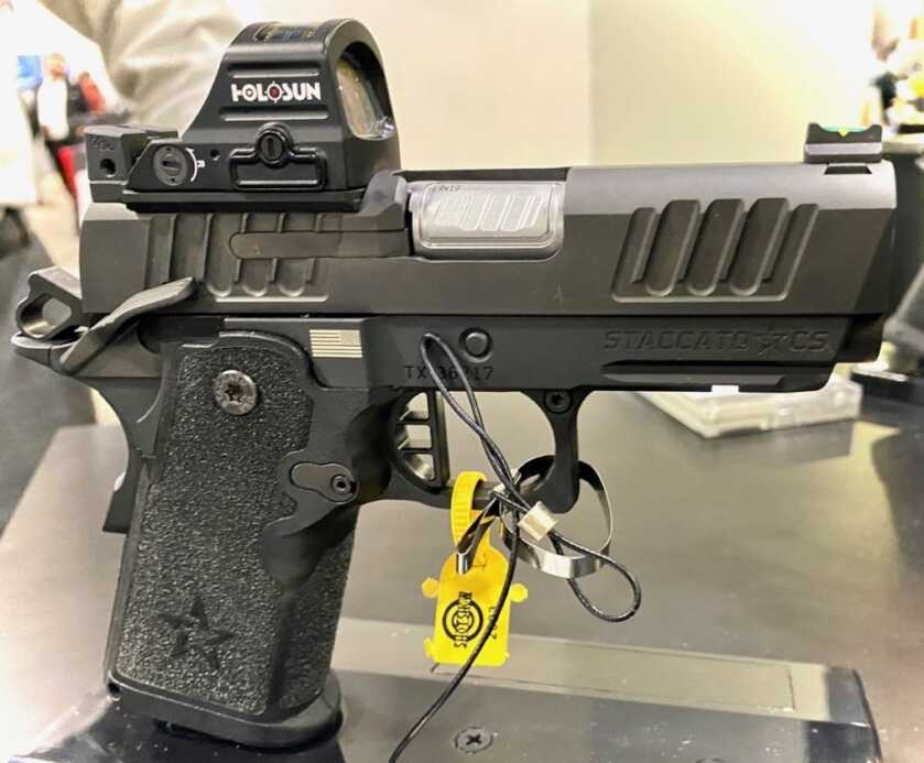 The Staccato CS Brings Real Performance to the Concealed Carry Market -- SHOT Show 2023 The Staccato CS Brings Real Performance to the Concealed Carry Market -- SHOT Show 2023