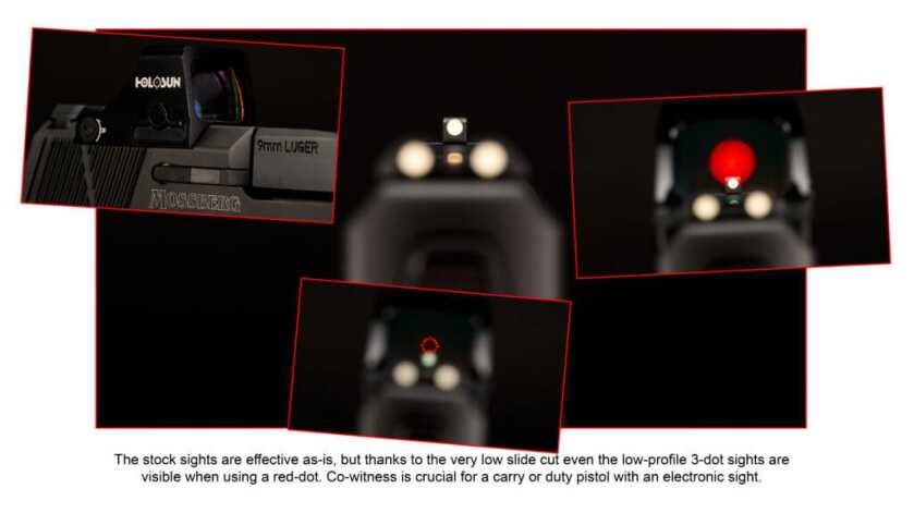 Mossberg MC2C sights