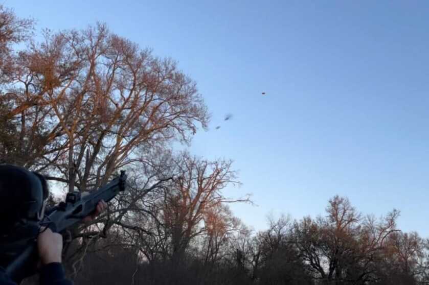 Beretta A300 Ultima Patrol on a lively day shooting clays at the range