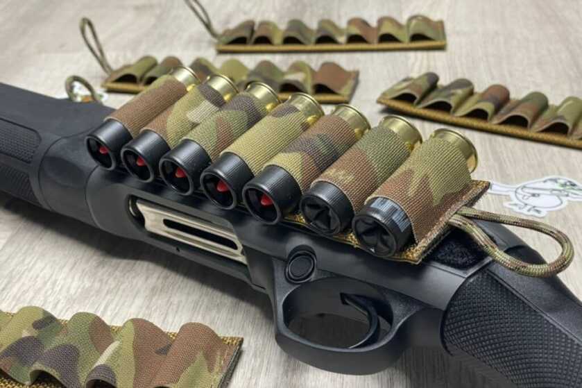 Beretta A300 Ultima Patrol with shotgun shell quiver