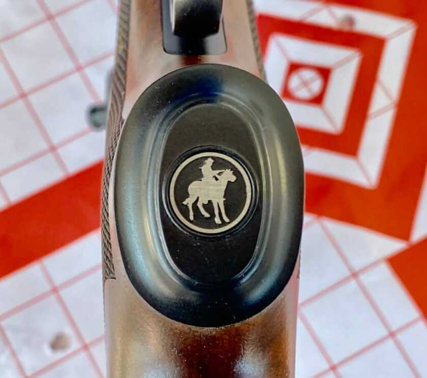 Return of the Timeless 30-30 Win. Lever Action: The Marlin Model 336 Classic Marlin Model 336 in 30-30 pistol grip showing cowboy on horse