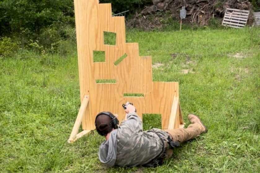 SFx RIVAL-S being used for some shooting drills on a VTAC board