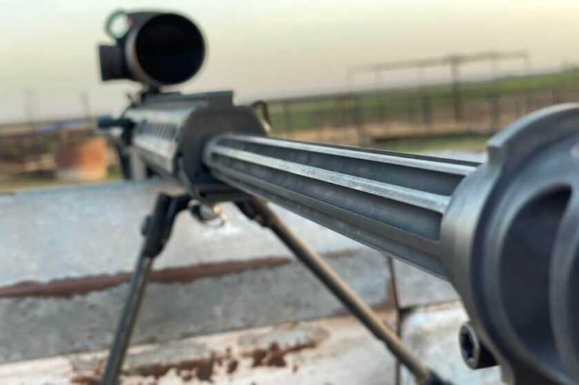 Barrett M107A1 Deep fluted barrel