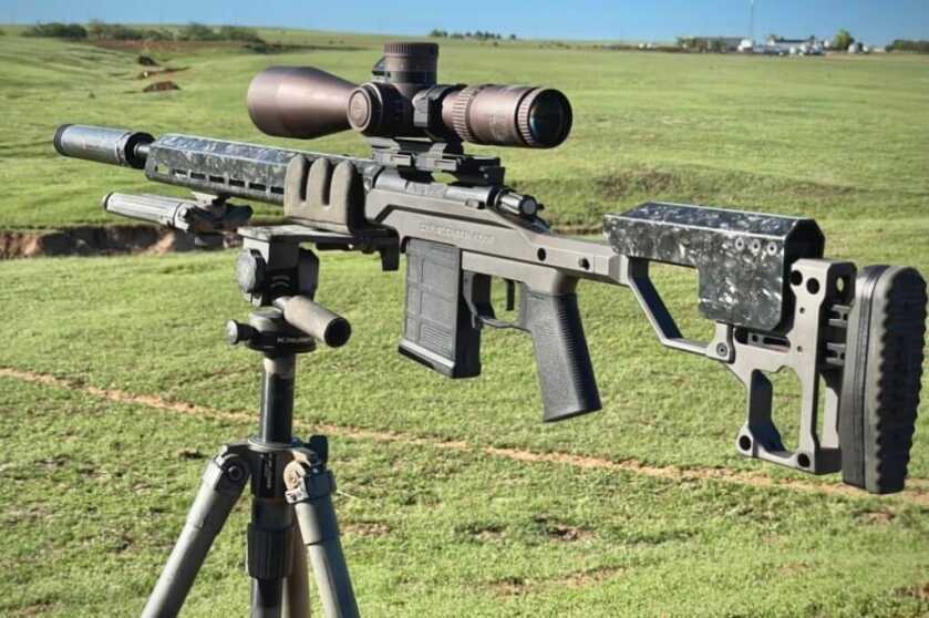 2 - Review: Christensen Arms MPR Put to the Test Christensen Arms MPR topped with a Vortex Razor 6-36 in a BoBro Engineering QD mount sitting in a Kopfjager K800 carbon fiber tripod